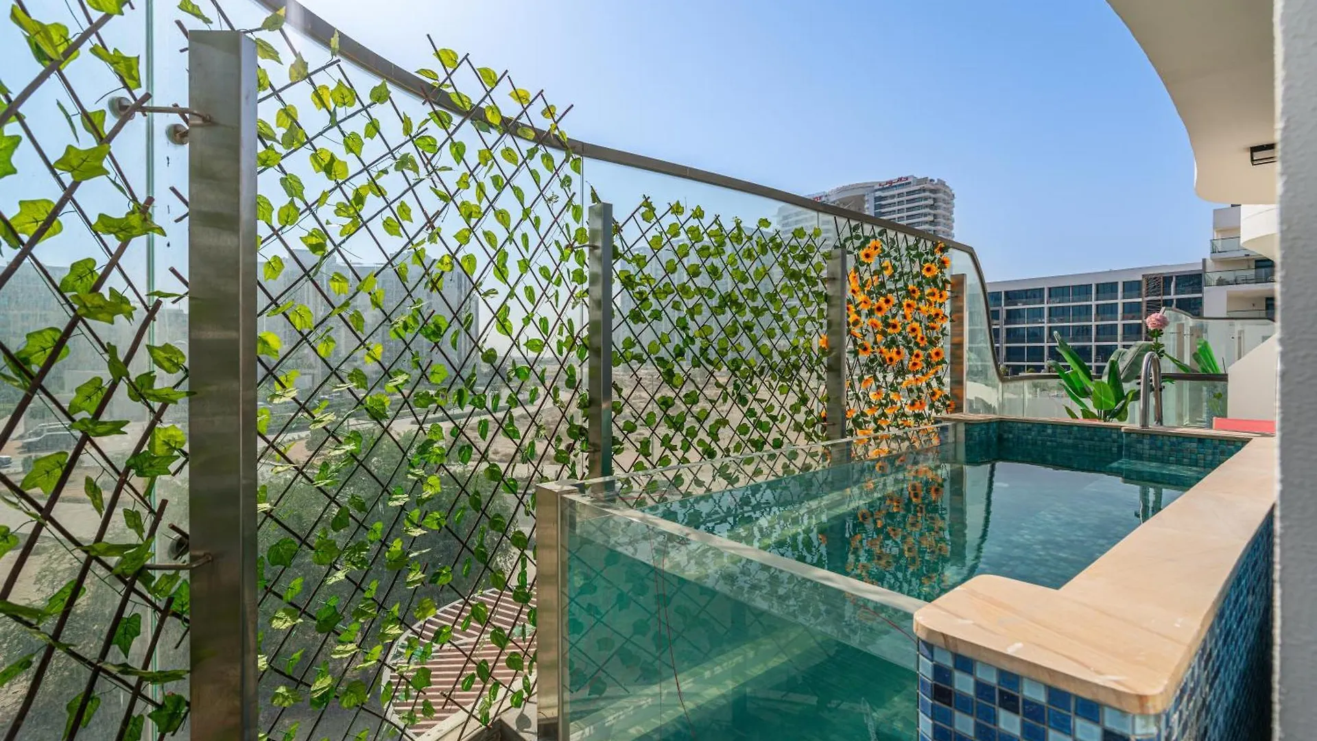 Venetian - Private Pool Paradise 2Br In Arjan Dubái Apartamento